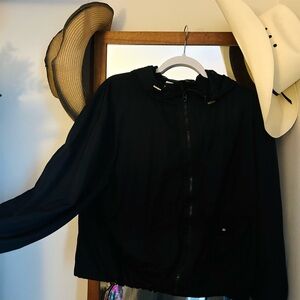 Old Navy Black Women's Bomber Jacket